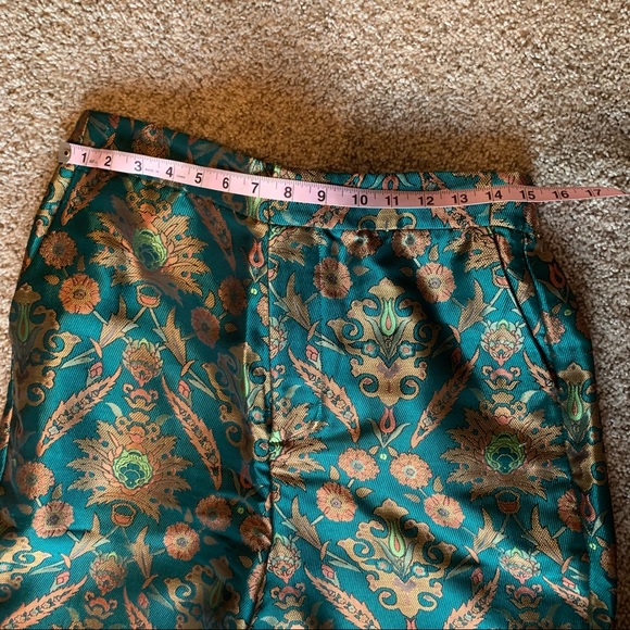 ANTHROPOLOGIE MAEVE Melyssa Jaquard Trouser - Picture 16 of 16